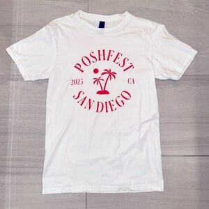 PoshFest 2023 T-Shirt by Gildan Size Small